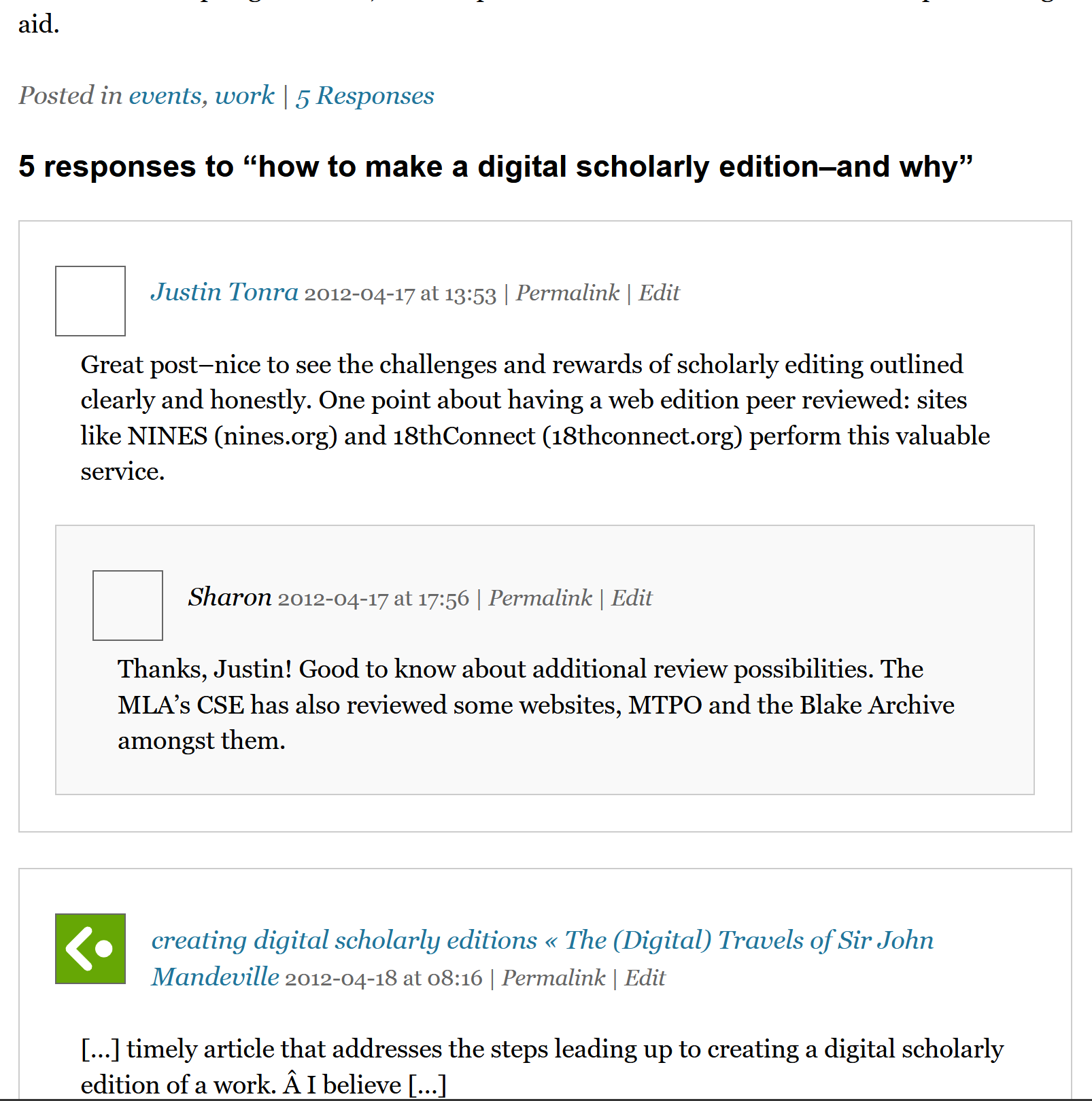 Screencap of original post's 2 comments; comment text appears immediately above